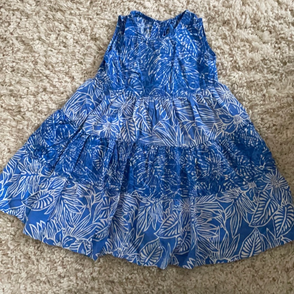 Blue Ginger Hawaiian Tier Dress